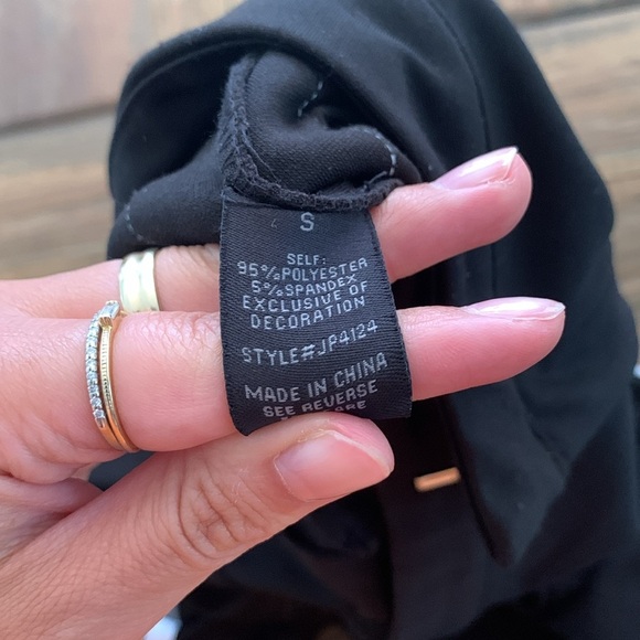 Black Flare Pants With Red Stripe Akira Small - Picture 9 of 9